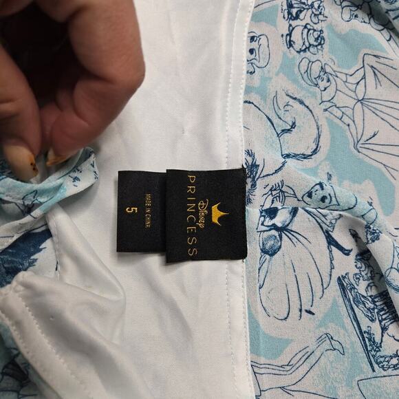 Torrid Disney Cinderella Cold Shoulder Blouse Size: 5 - Picture 5 of 6
